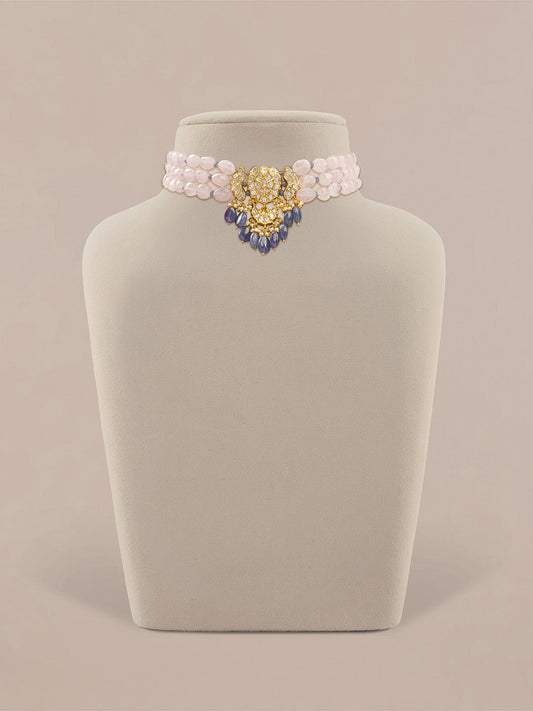 Kimora Polki Bead Choker