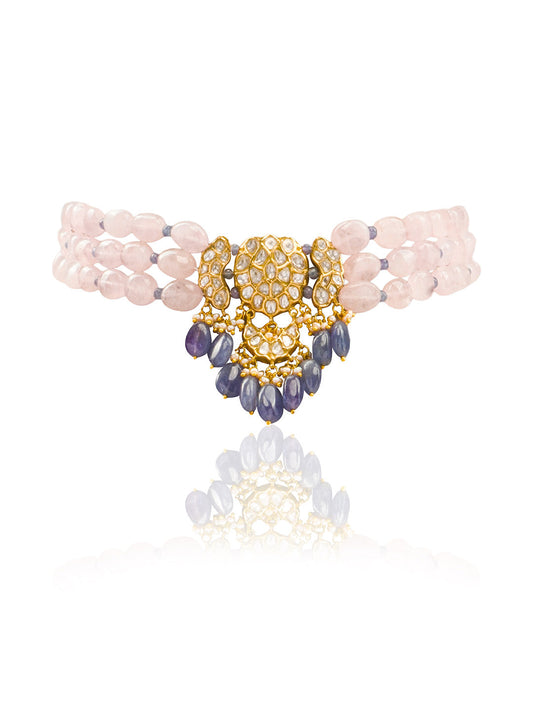 Kimora Polki Bead Choker