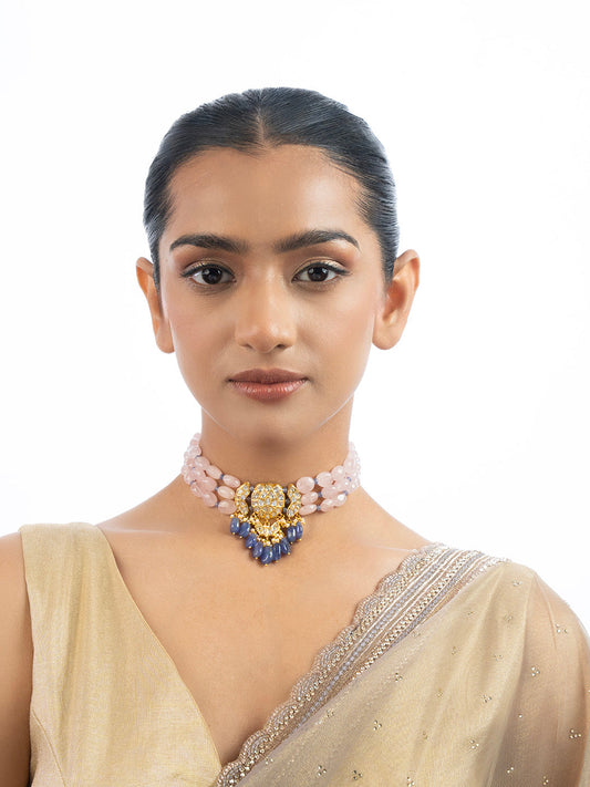 Kimora Polki Bead Choker