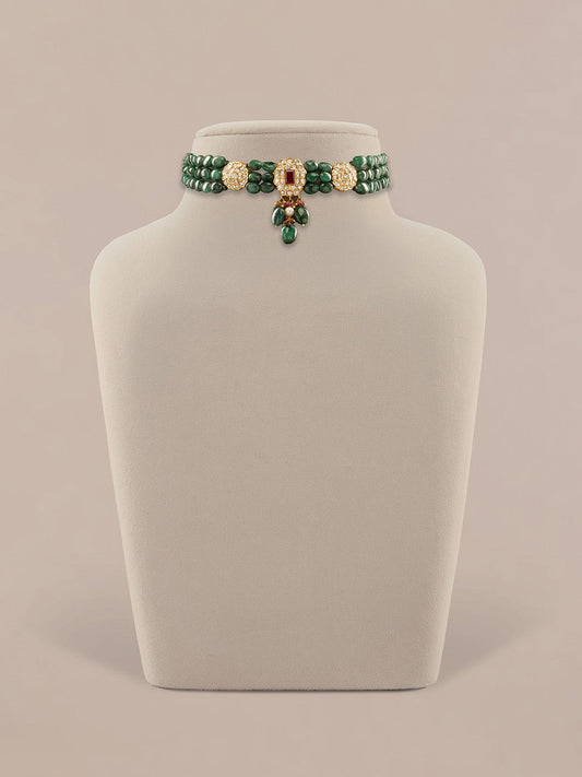 Adira Polki Bead Choker