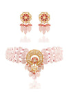 Claire & Eshna Polki Bead Choker Set