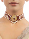Sarai Polki Bead Choker