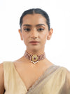 Sarai Polki Bead Choker