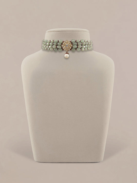 Kartika Polki Bead Choker