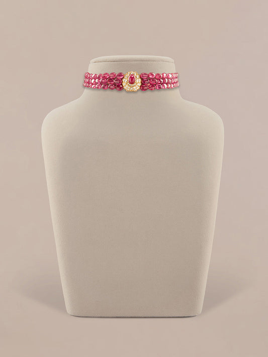 Neza Polki Bead Choker
