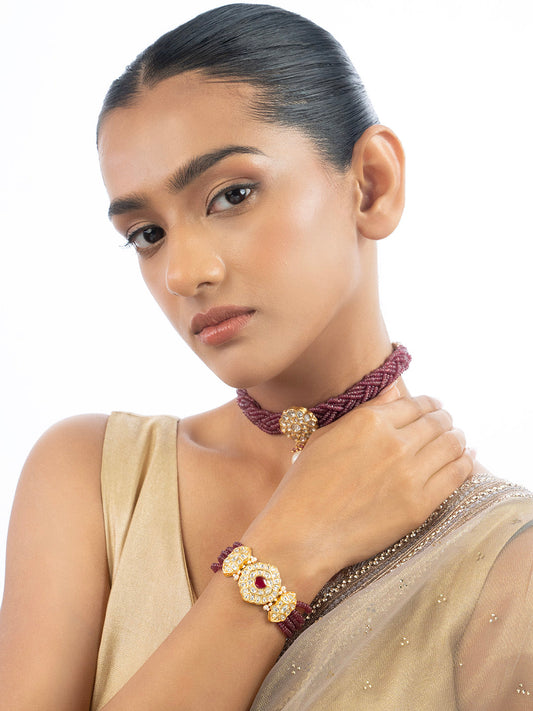 Sidra Polki Bracelet