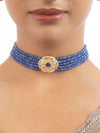 Kamari Polki Bead Choker