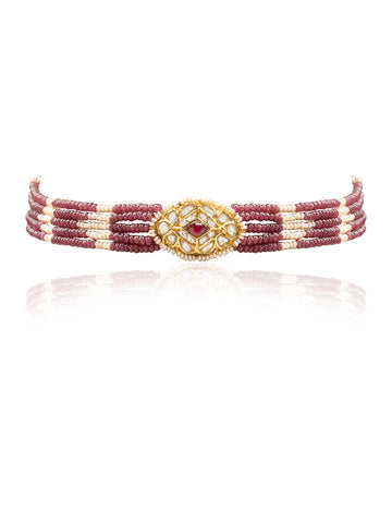 Avianna Polki Bead Choker