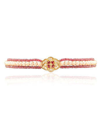 Deyana Polki Bead Choker