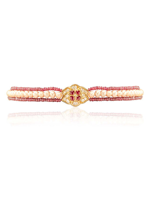 Deyana Polki Bead Choker