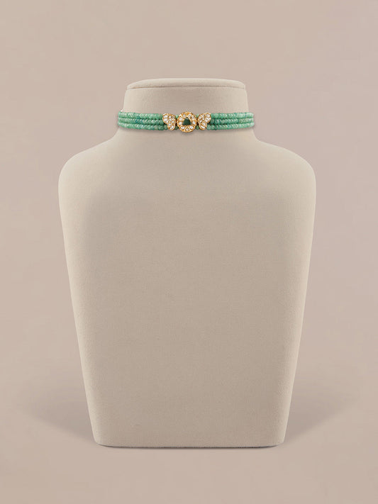 Trisha Polki Bead Choker