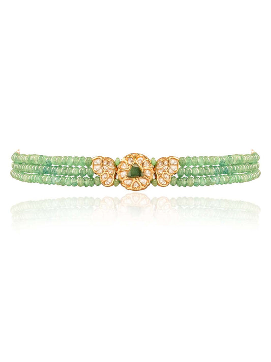Trisha Polki Bead Choker