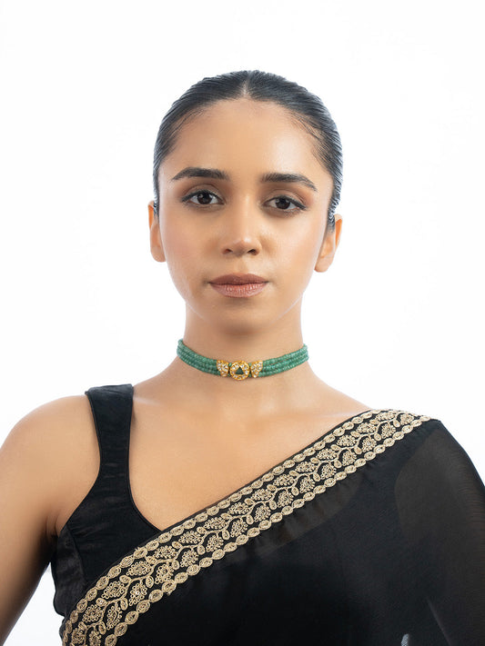 Trisha Polki Bead Choker