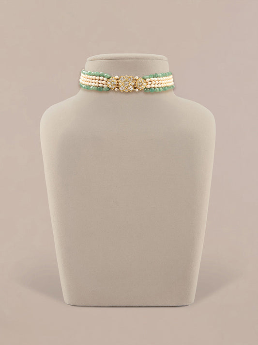 Lamara Polki Bead Choker