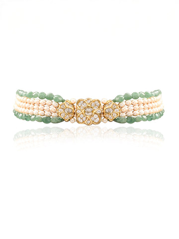 Lamara Polki Bead Choker