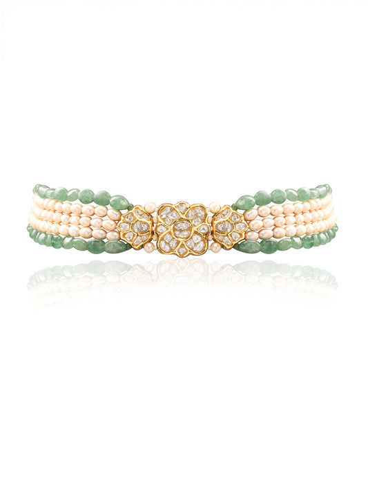 Lamara Polki Bead Choker