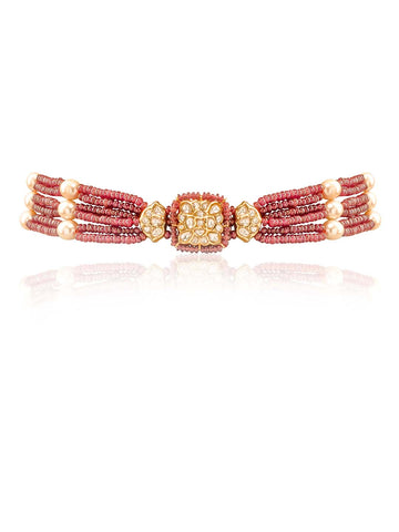 Iona Polki Bead Choker