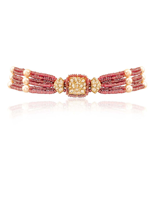 Iona Polki Bead Choker