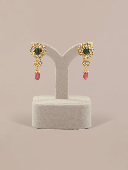 Masya Polki Ear Rings