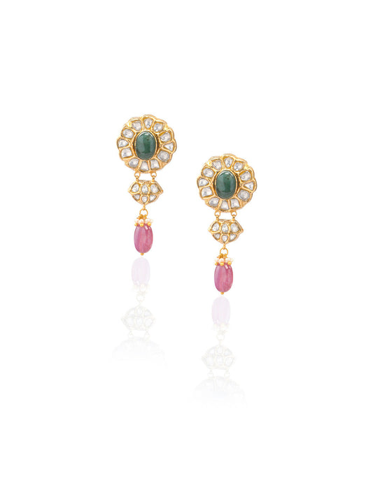 Masya Polki Ear Rings
