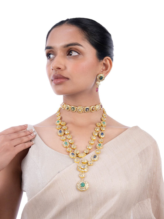 Orevia Polki Bridal Set