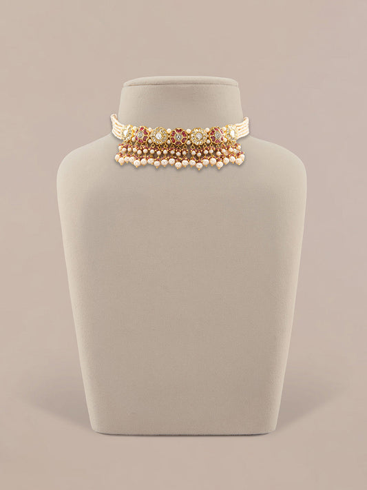 Saija Polki Choker