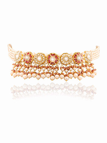 Saija Polki Choker