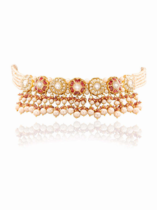 Saija Polki Choker