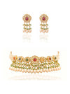 Yashika & Raahab Polki Choker Set