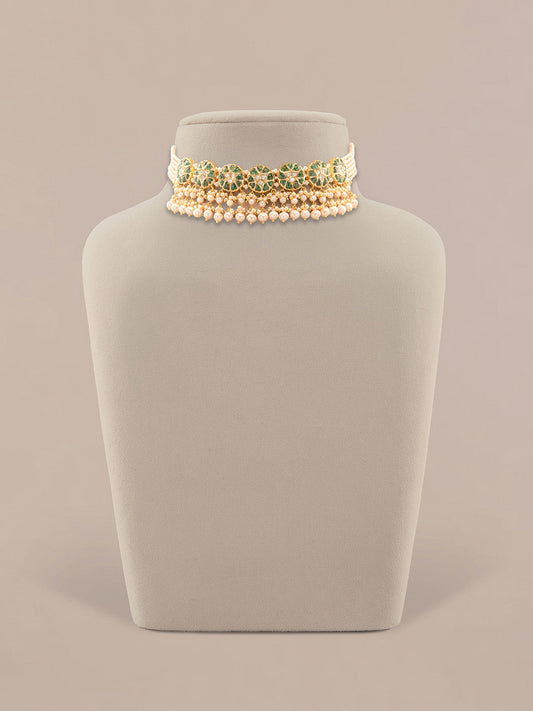 Trivida Polki Choker