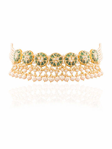 Trivida Polki Choker