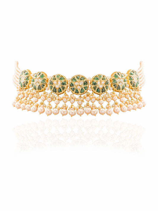Trivida Polki Choker