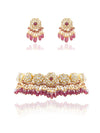 Ruhi & Zora Polki Choker Set