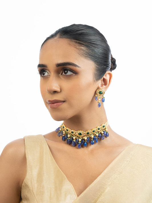 Meridian Polki Choker