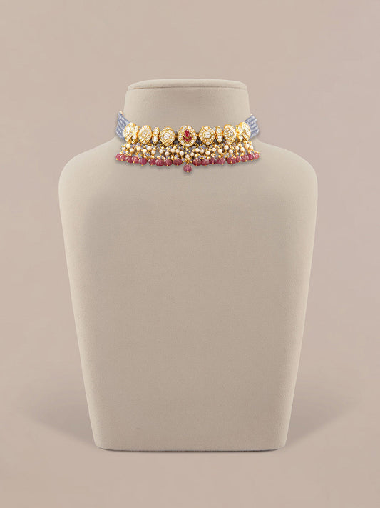 Meeka Polki Choker