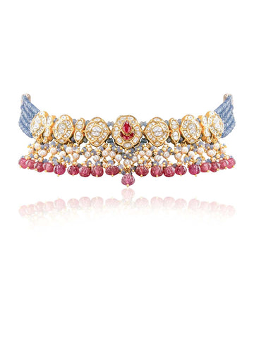 Meeka Polki Choker