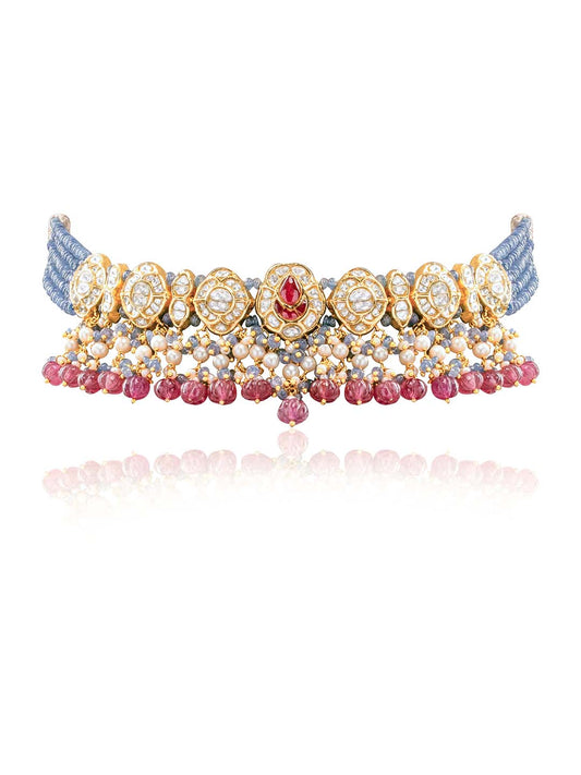 Meeka Polki Choker