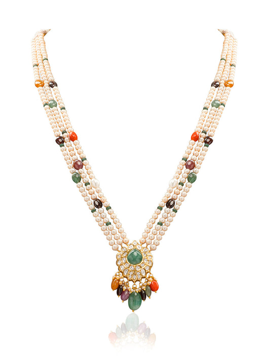 Anvika Polki Bead Pendant