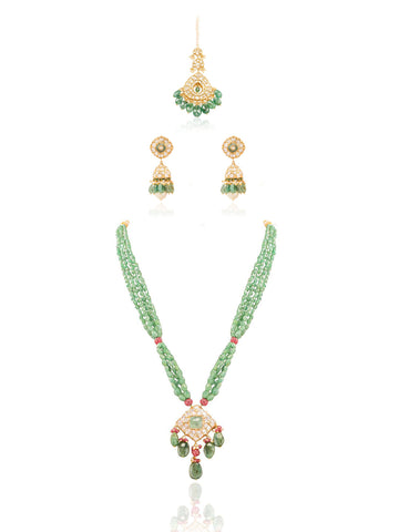 Medha Polki Bridal Set
