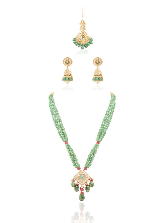Medha Polki Bridal Set