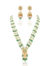 Ekisha & Ausma Polki Bead Pendant Set