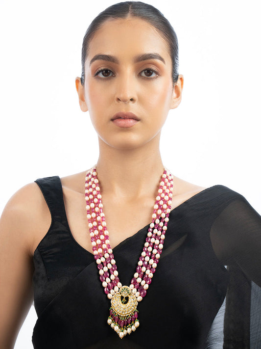 Anahita Polki Bead Pendant