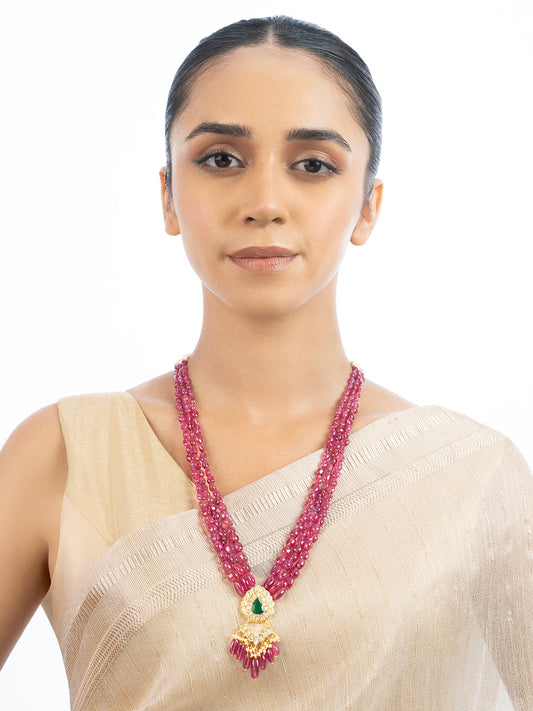 Saanvi  Polki Bead Pendant