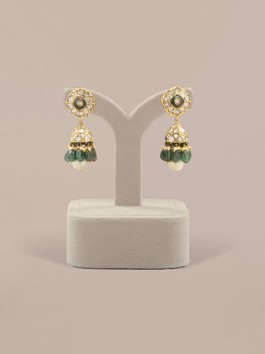 Lehr Polki Jhumkas