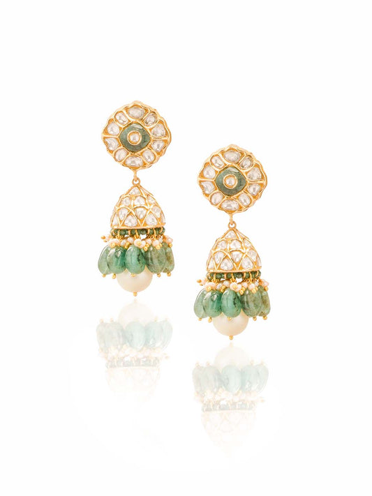 Lehr Polki Jhumkas