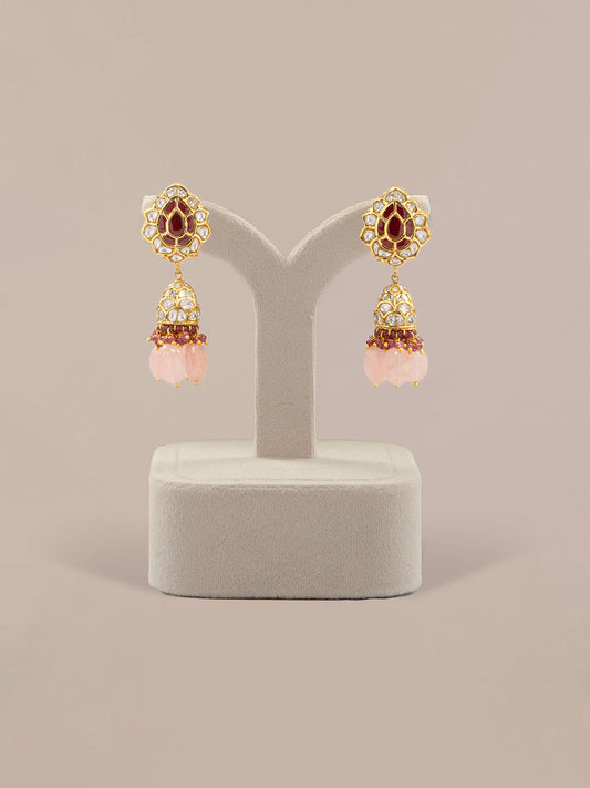Miraya Polki Jhumkas
