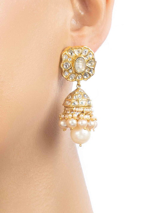 Tamila Polki Jhumkas