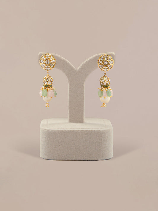 Aloisia Polki Jhumkas