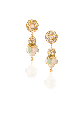 Aloisia Polki Jhumkas