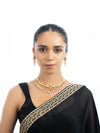 Jade  Polki U Necklace